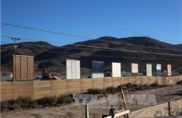 Mỹ công bố 8 mẫu bức tường biên giới với Mexico